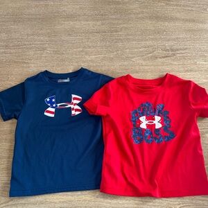 2 Under Armour toddler boy shirts - size 2T